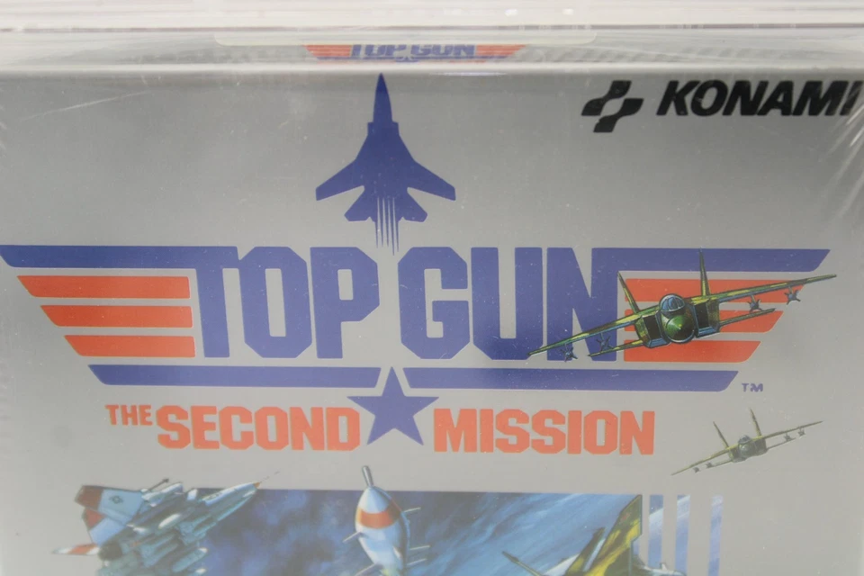 Top Gun: The Second Mission Nintendo NES Sealed Wata Graded 8.0 A+ - Image 4 of 4