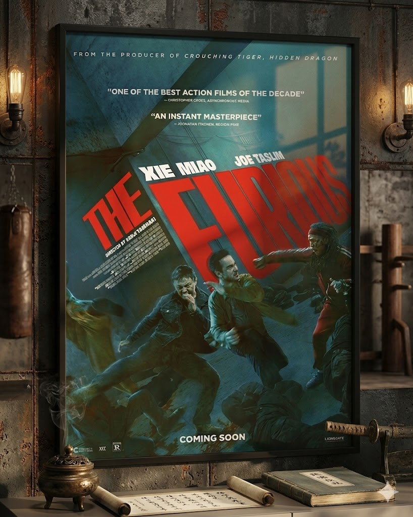 The Furious 2026 Movie Poster Xie Miao Joe Taslim Martial Arts Art