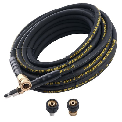 #ad #ad Pressure Washer Hose 50FT x 1 4quot; Kink Resistant High Tensile Wire Power Wash... $83.33