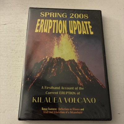Kilauea Volcano: Eruption Update Spring 2008 DVD VIDEO -SEALED-