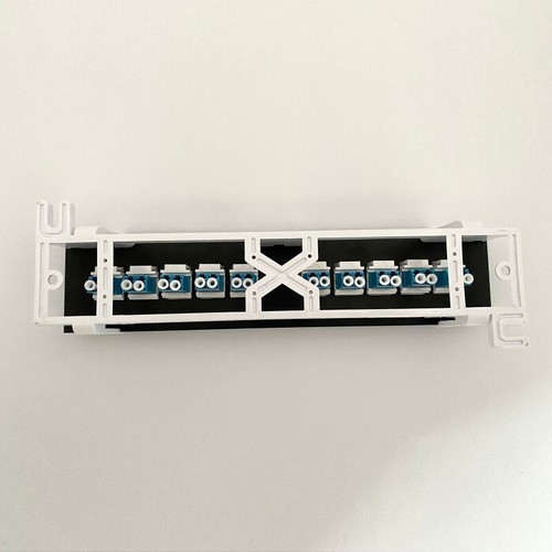 Patch fibre optique panneau de brassage 10 ports monté en rack ou mural 19 pouces) - Photo 3/8
