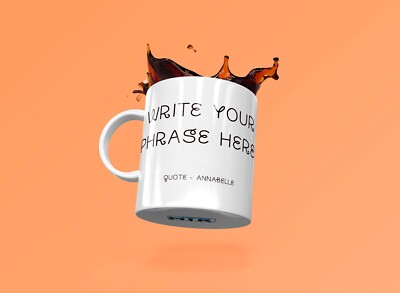 Personalisierte Tasse Tee & Kaffee mit eigenen Worten hinzufügen 11 Unzen - tolles Geschenk für alle