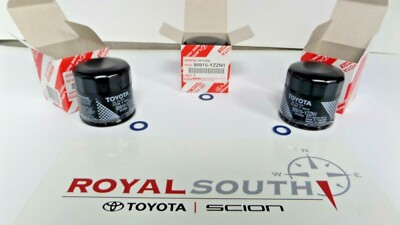 Toyota Corolla Oil Filter 3PK Genuine OE 90915-YZZN1 | eBay