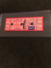 1962 College Football /NFL All Star Game Ticket Green Bay Packers Lombardi Starr
