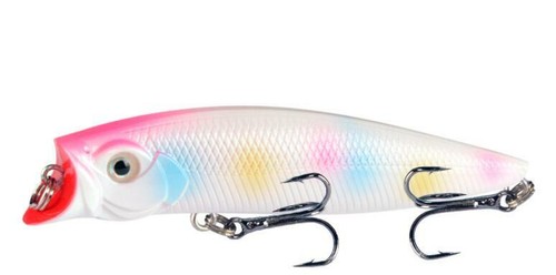 5PCS Popper Fishing Lures Swimbait 11.5g Saltwater Topwater Crankbait Wobblers - Picture 4 of 8