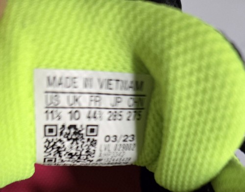 Adidas Damenschuhe Größe 11,5 Bounce schwarz weiß und grün neu mit Karton - Bild 6 von 6