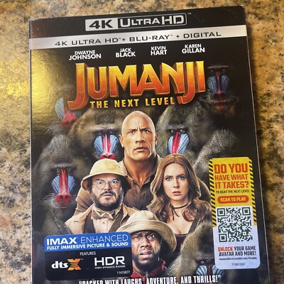 Jumanji: The Next Level (Ultra HD, 2019) 43396556645|