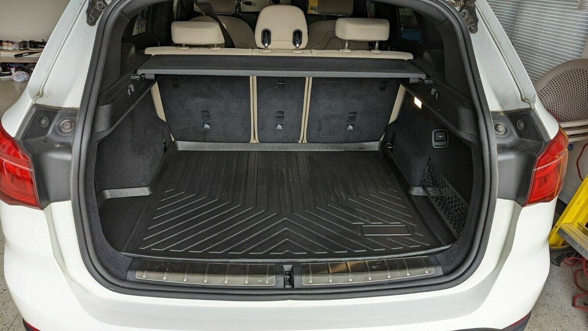 Rear Trunk Cargo Floor Tray Boot Trunk Liner Mat for BMW X1 Rear Trunk Cargo Floor Tray Boot Trunk Liner Mat for BMW X1