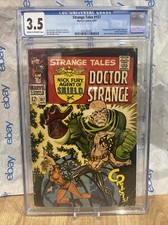 Strange Tales #157 CGC 3.5 Cream Off White (1st app Living Tribunal in cameo)