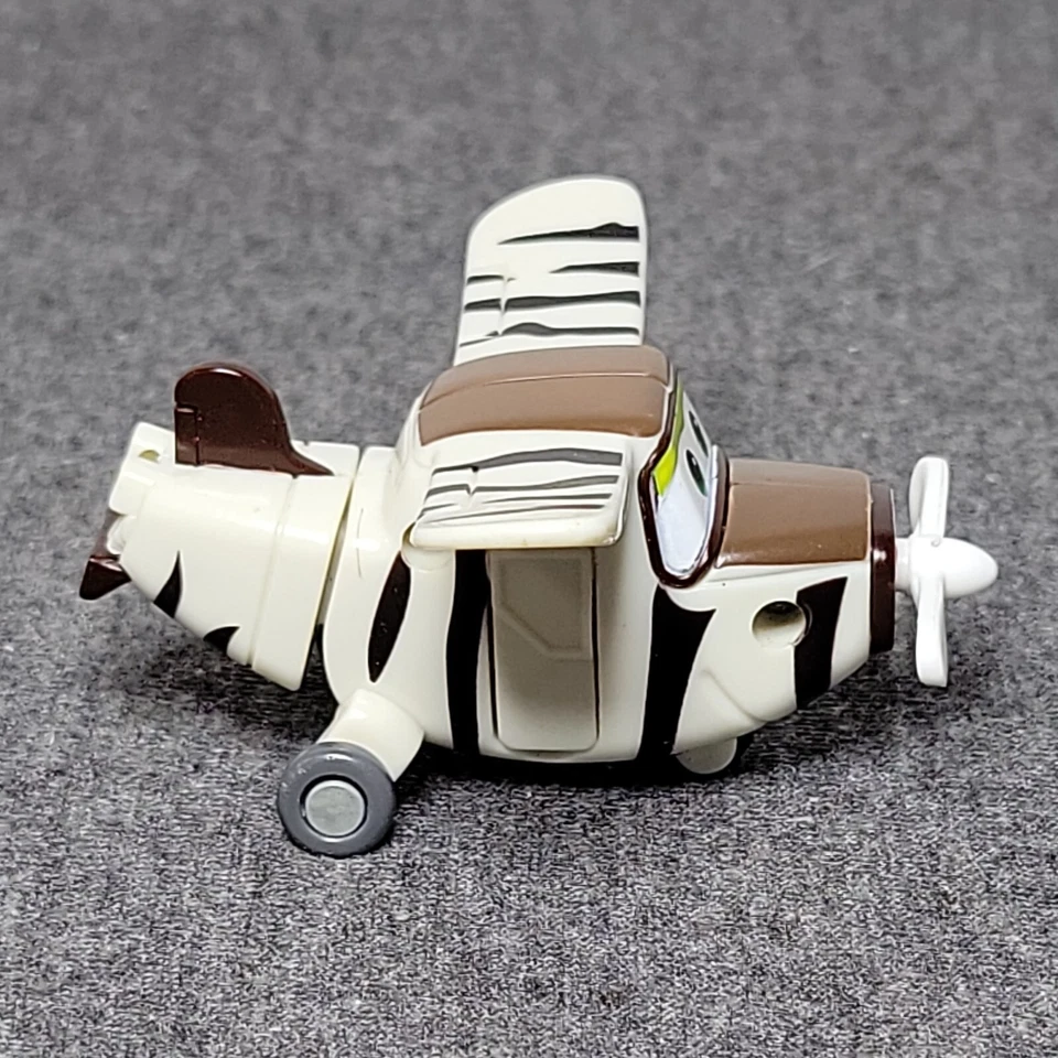 Figura de acción juguete transformador Super Wings Bello a rayas 2" Auldey Foto 4 de 4