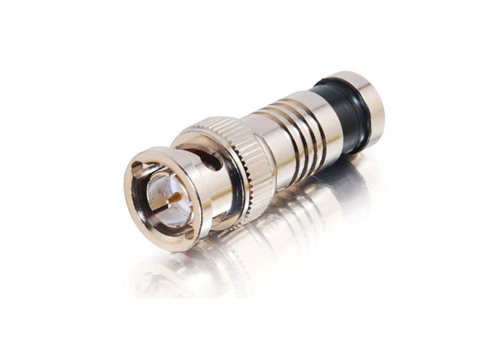 500FT Black RG59 + DC Power  Siamese Security Camera Cable + Tool Kit CCTV - Image 2 of 4