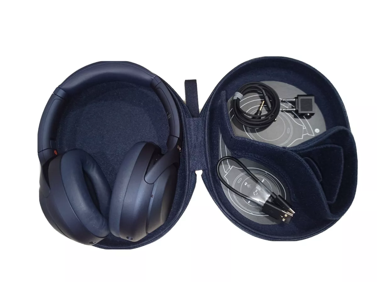 Sony WH-1000XM4 Noise Cancelling Headphones - Blue