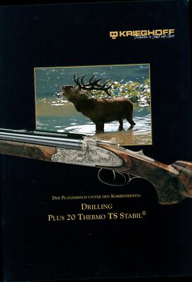 c2005 Krieghoff Drilling Plus 20 Termo TS Stabil Gun Advertising Germany German 