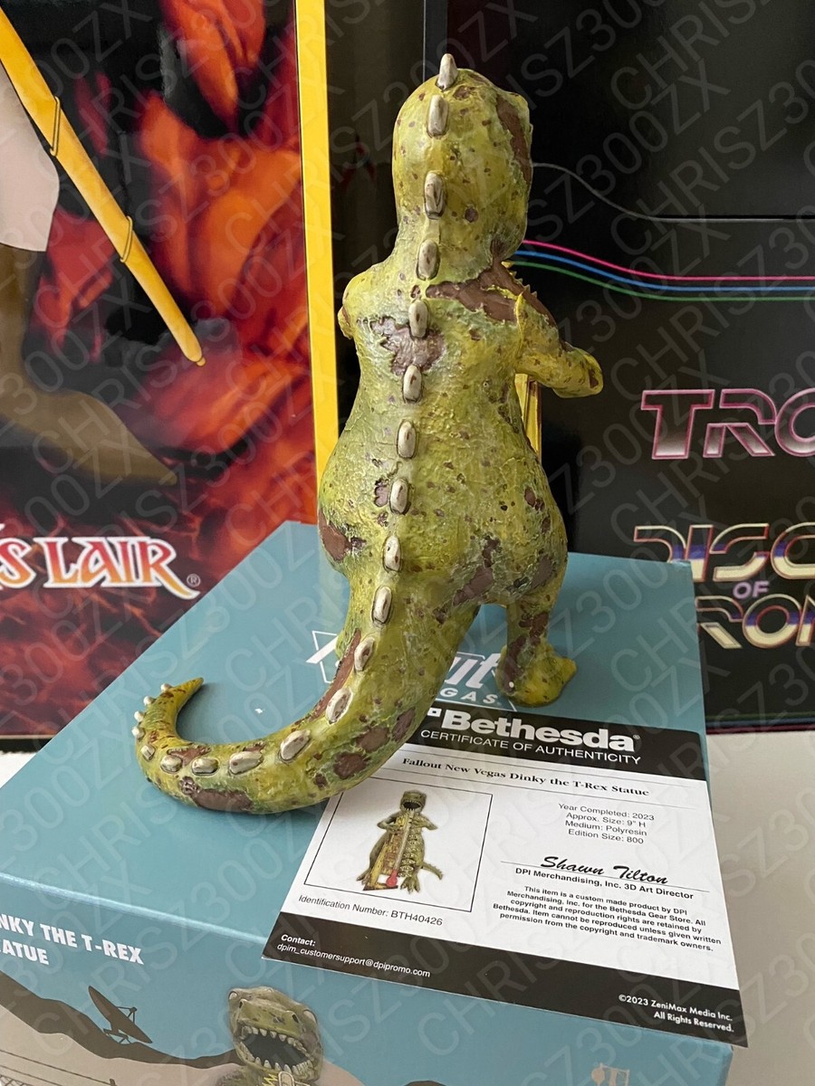 Fallout:New Vegas ディンキー ・ザ・Tレックス スタチュー Fallout New Vegas Dinky the T-Rex Statue | eBay