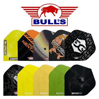     30x BULLS Fly Flys Flight Flights Flügel Dartflys Dartflights Standard