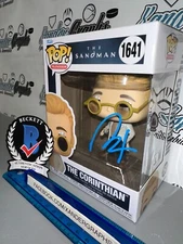 BOYD HOLBROOK CORINTHIAN SANDMAN 1641 SIGNED AUTOGRAPHED FUNKO POP-BAS BECKETT