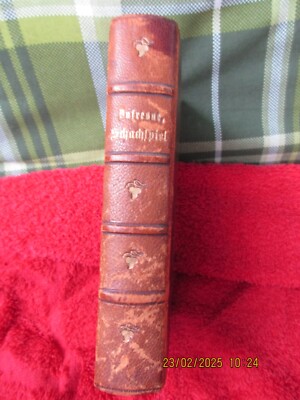 Dufresne, Jean Textbook of Chess 1901 Decorative Half Leather Many Pictures
