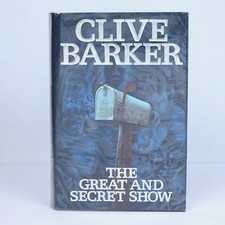 The Great and Secret Show by Clive Barker 1st Ed/2nd Print Harper & Row 1989