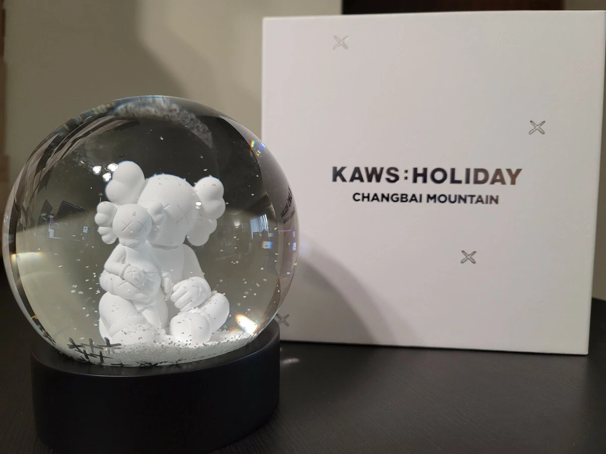 Kaws Changbai Mountain Snow Globe - Limited Edition 500 In Hand - Ships ASAP!