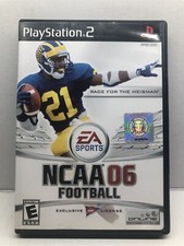 NCAA Football 06 (PlayStation 2, 2005) Complete Tested Working - Free Ship