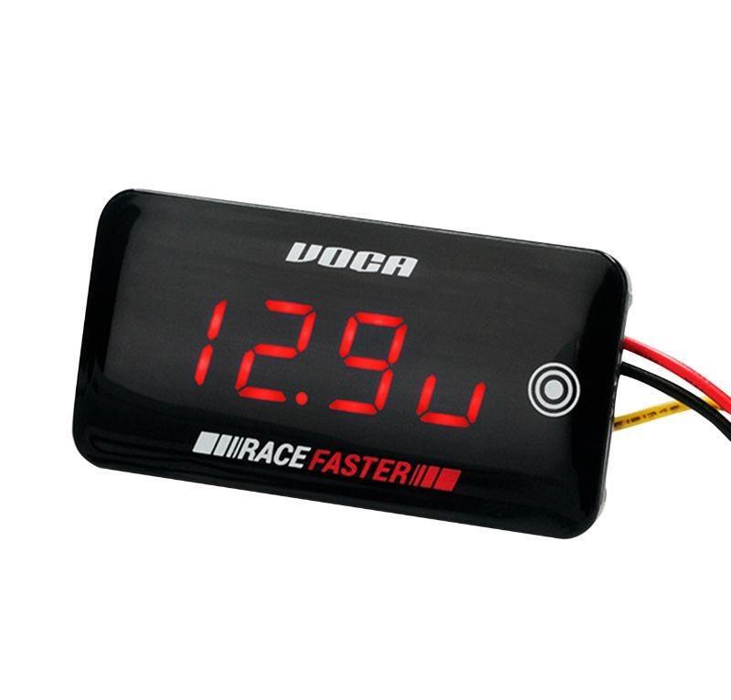 Thermomètre moteur Voca digital LED rouge pour éviter la surchauffe et la panne
