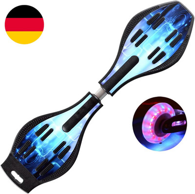 Waveboard Kinder Street Surfen Caster Torsion Skateboard Double Decks Casterboar
