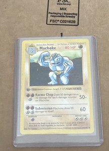 1st Edition Machoke | eBay