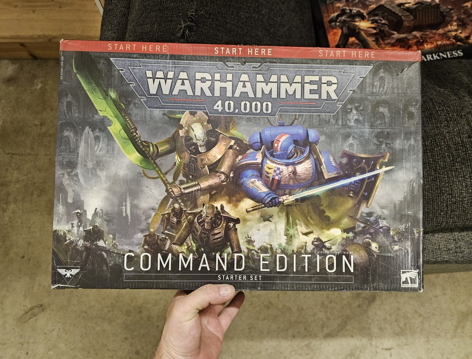 Games Workshop Warhammer 40K Command Edition Starter Set Space Marines ...