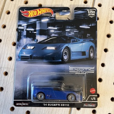 HOT WHEELS PREMIUM CAR CULTURE EXOTIC ENVY '94 BUGATTI EB110