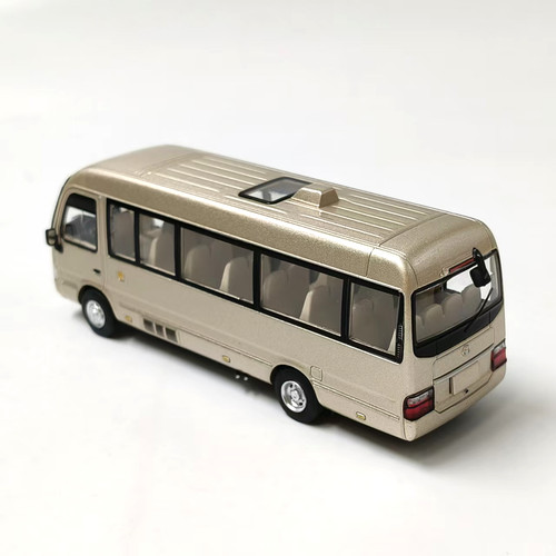 Toyota Coaster 2013 aleación diecast 1:64 - modelo oficial de réplica de minibús - Imagen 7 de 7
