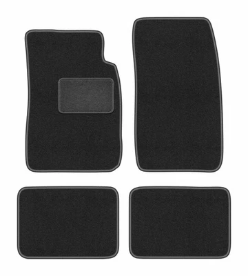 Tapis de sol en Velours pour Daihatsu Feroza F300/F310 année 1989-1998 set 4 pcs - Photo 1/4