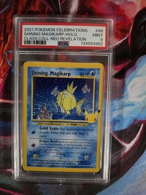 ポケモンカードゲーム　Shining Magikarp　英語版 66/64 PSA 5 EX Shining Magikarp Neo Revelation Holo Rare Pokemon Card 66