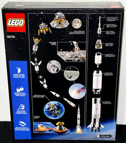 NEW! LEGO IDEAS: NASA APOLLO SATURN V 92176 / APOLLO 11 ROCKET / RETIRED SET