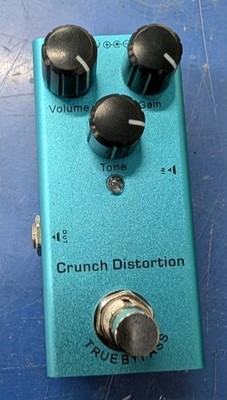 Crunch Distortion Guitar Pedal New!! Heavy Metal Madness
