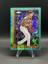 2025 Topps Chrome - Yu Darvish #186 Aqua Raywave Refractor /199