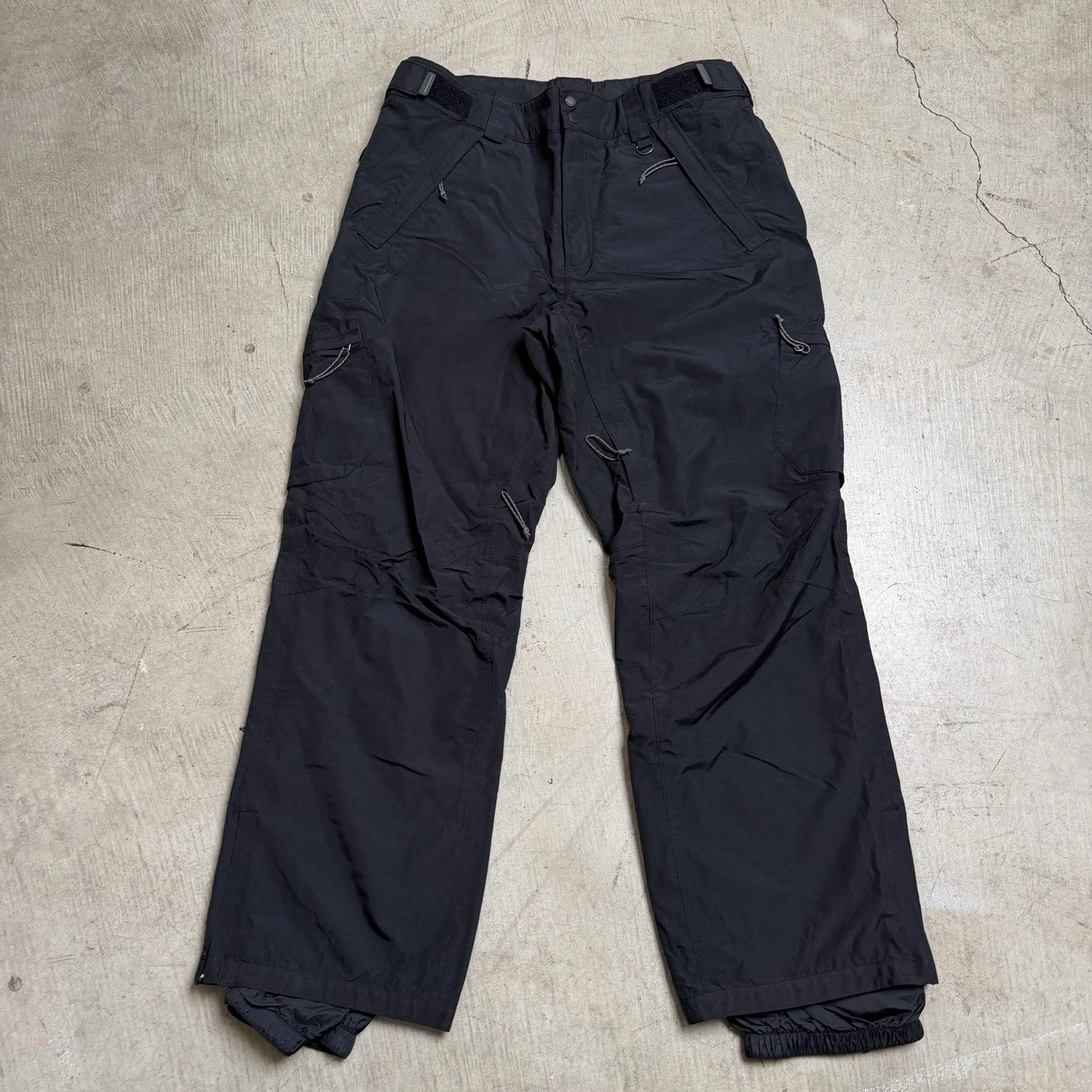 Columbia Titanium Snow Pants Black Insulated Waterproof Omni-Tech Men’s XL