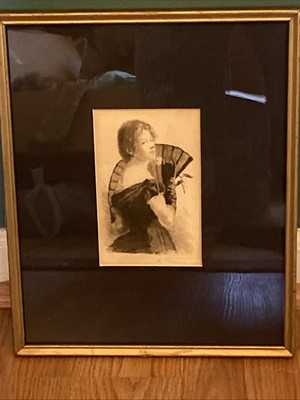 Antique 1887 New York Gimble Bros Picture Dept Frederick Freer The Token RARE!