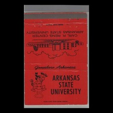 Matchbook Cover Royal Flash Arkansas State University Jonesboro, AR