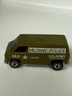 Vintage Hot Wheels Redline 1974 Super Van Military Police U.S. Army. HK