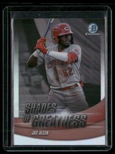 Jay Allen 2022 Bowman Chrome Shades of Greatness Cincinnati Reds #SG-16