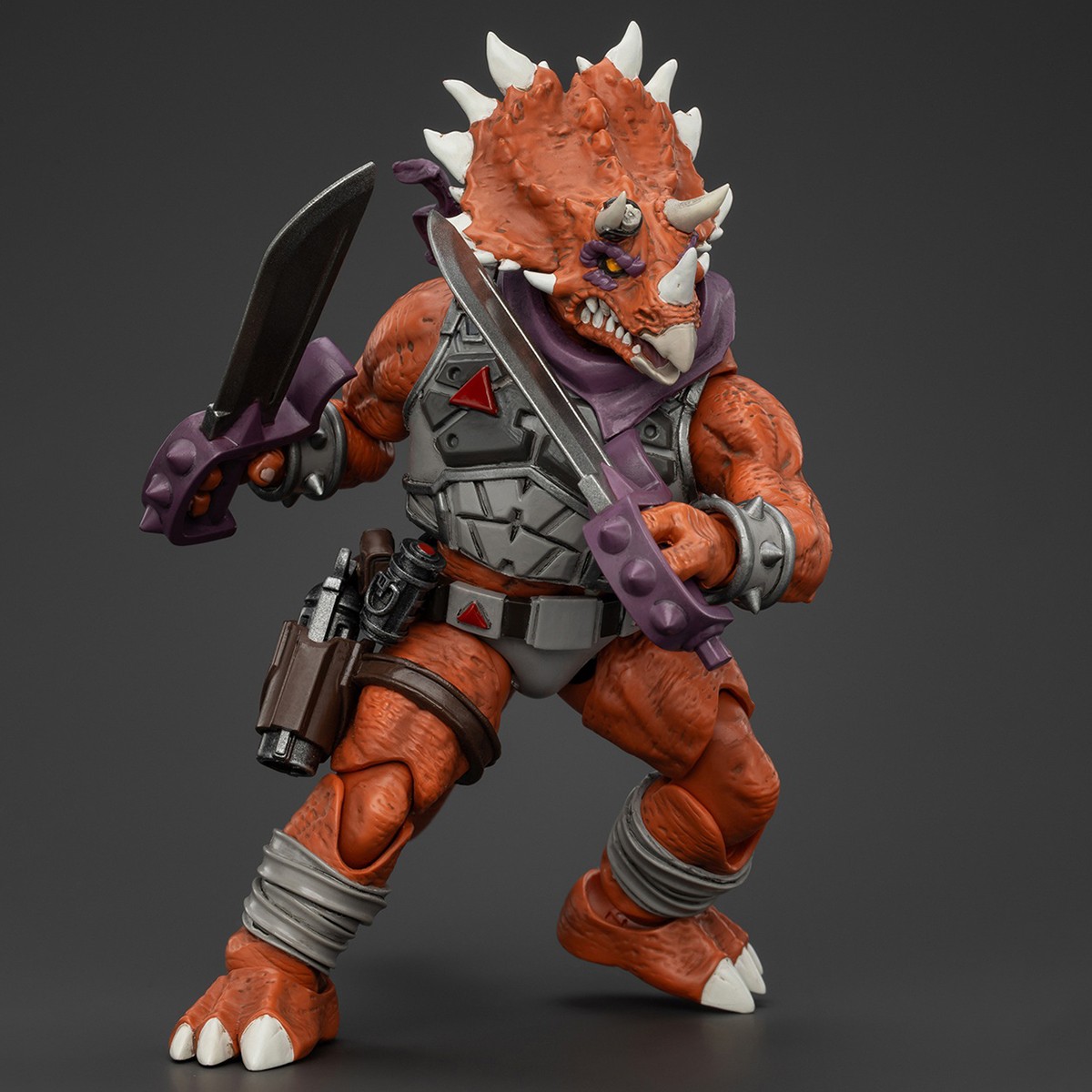 HIPLAY JOYTOY 1/18 TMNT-Captain Zorax & Adjutant Zork &Triceraton