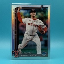 2025 Topps #482 Garrett Whitlock Rainbow Foil NM-MT