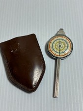 VINTAGE MAP DISTANCE -  MILEAGE METER - CENT. /KILO - IN./MILE MADE IN   GERMANY