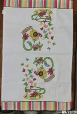 Ritz Kitsch Tea Towel 24" X 14.5" Colorful Fun Cotton