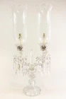 57cm Table Lamp Chandelier Crystal Glass Electrified (IG722)