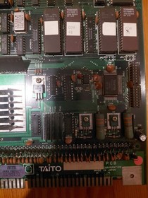 Tiato Special Criminal Investigation (S.C.I.) Arcade PCB Untested As Is