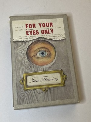 IAN FLEMING FOR YOUR EYES ONLY  FEL w/SLIPCASE Facsmile 1988