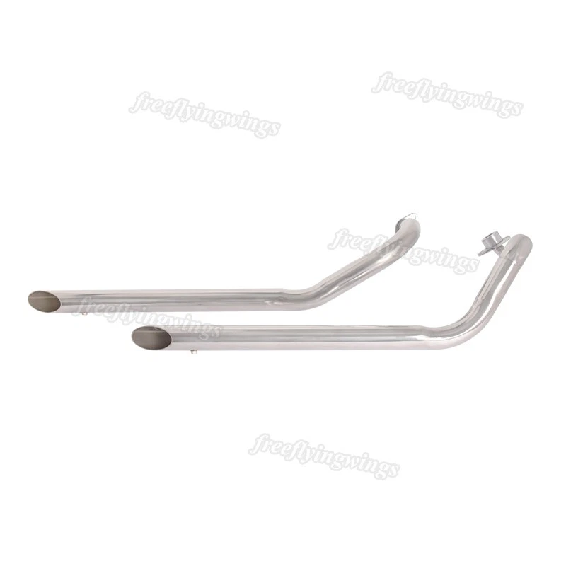 V Star 650 For Yamaha XVS650 XVS400 2 Into 2 Exhaust System Header Link Pipe - Image 3 of 4