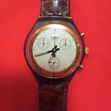 Listing For Sale Swatch Gold Finger Chrono Irony