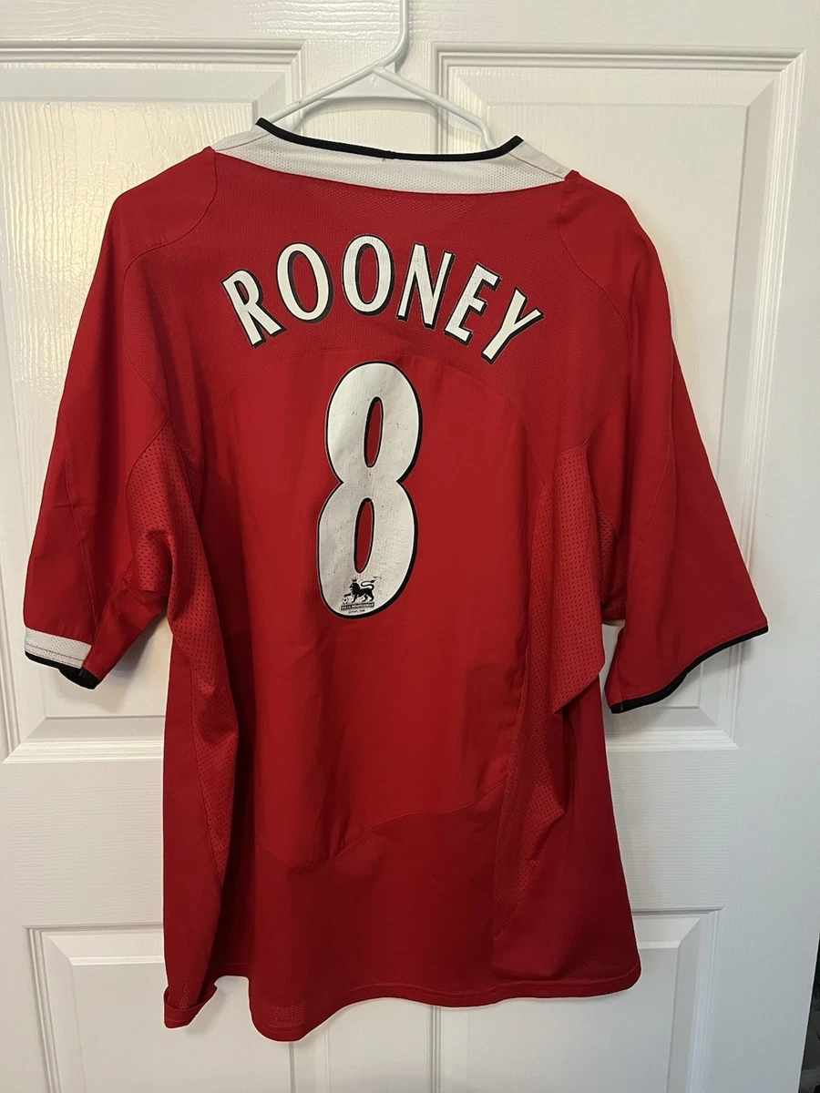 NIKE Manchester United ユニ Mサイズ ROONEY 8 25+ Nike Wayne Rooney International Club Soccer Fan Jerseys for